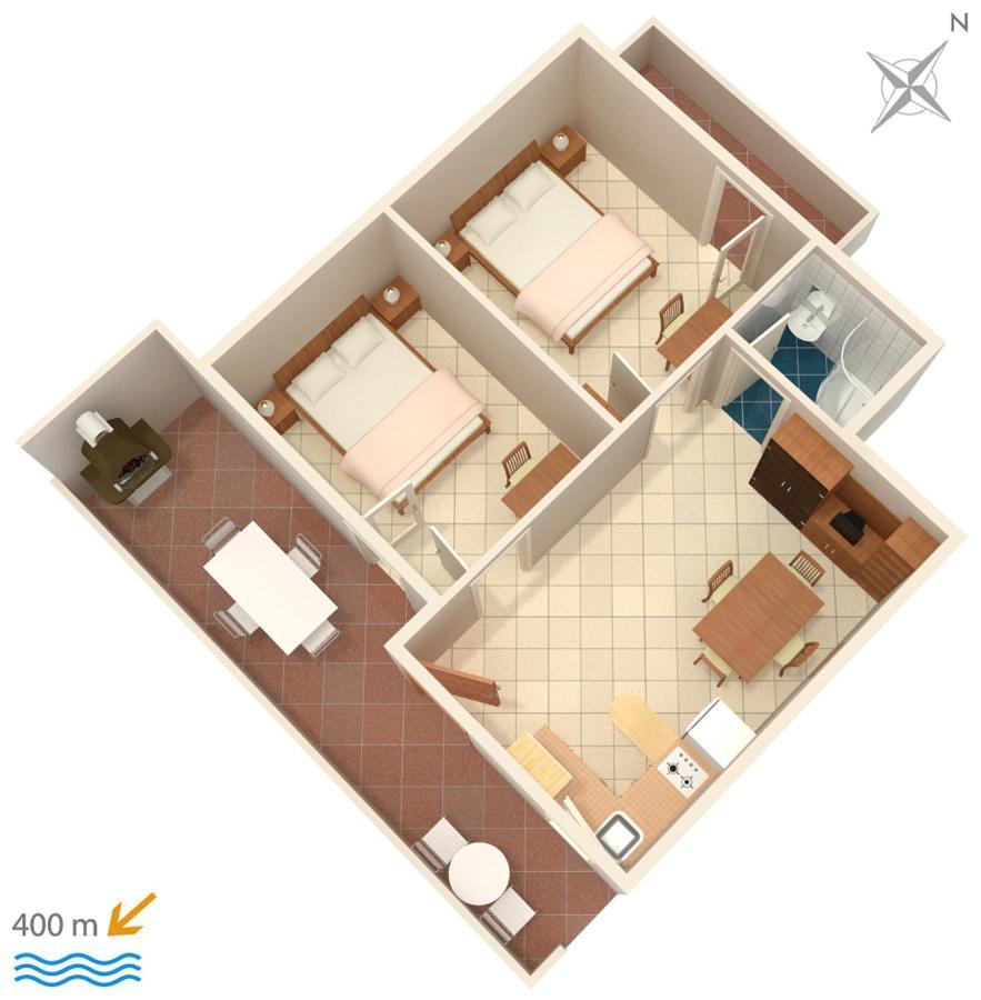 Apartment With A Parking Space - Torovi - - Pedinka, - 294 Vir